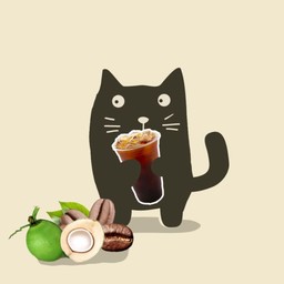 อเมริกาโน่ มะพร้าว