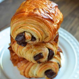 Chocolate mousse mocha croissants