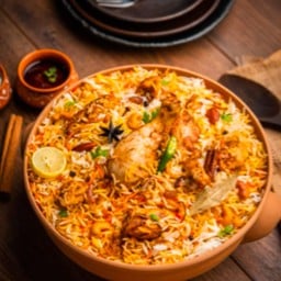 Chicken Biryani Original hyderabad halal ข้าวหมกไก่ฮาลาลสูตรดังเดิม