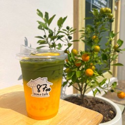 มัทฉะ น้ำส้ม