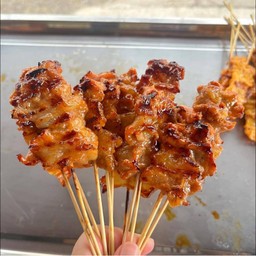 เห็ดย่างซีฟู้ดรสจัด