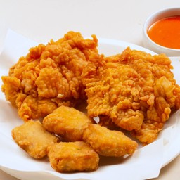 ชุดไก่ทอด 2 ชิ้น นักเก็ต 4 ชิ้น