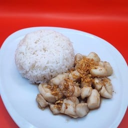 ไข่ปลาหมึกผัดกระเทียม