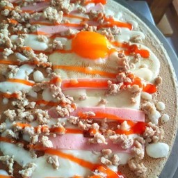 ไข่+หมูสับ+แฮม