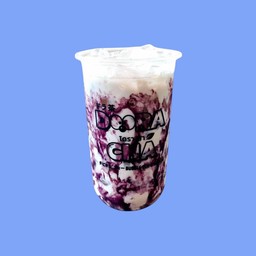 นมสดบลูเบอร์รี่