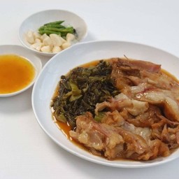 คากิเปล่า - ข้าวขาหมูทิพรส