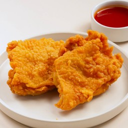 ไก่ทอด 2 ชิ้น พร้อม ซอส