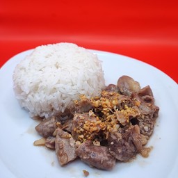 ไส้อ่อนผัดกระเทียม