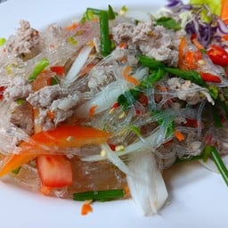 ยำวุ้นเส้นหมูสับ