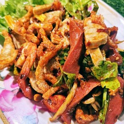 ยำสาวป่าเลา(เมนูแนะนำ)