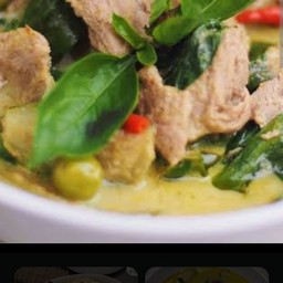 แกงเขียวหวานเนื้อ