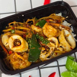 ข้าวราดผัดฉ่า