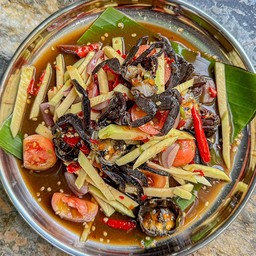 ส้มตำ มะม่วงปูจืด