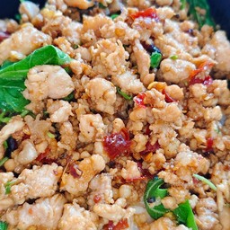 ข้าวกะเพราหมูสับ