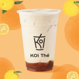 Yuzu Green Milk Tea