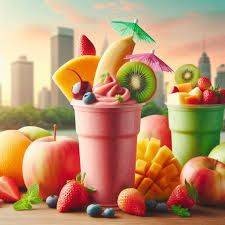 น้ำผลไม้สดปั่น-คุณวิ