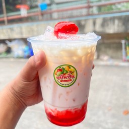 นมสดสตอเบอรี่
