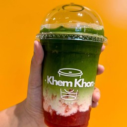 ชาเขียวคลั่งรักสตอเบอรี่