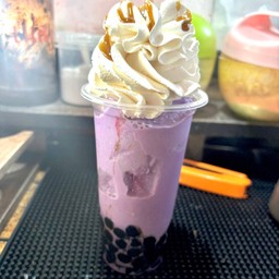 เผือกปั่นวิปครีม