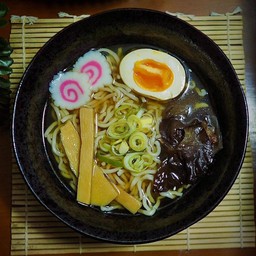 ราเมงชิโอะ+ไข่ดองโชยุ Shio Ramen+Pikled egg
