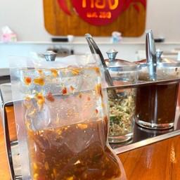 น้ำจิ้มเต้าเจี้ยว (ถ้าสั่งข้าวมันเปล่า)