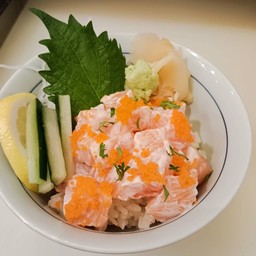 Salmon Mayo ebiko Don