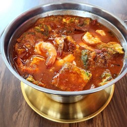 แกงส้มชะอมกุ้ง (หม้อ)