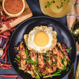 กุ้งหม่าล่า -ราคาไม่รวมไข่ดาว