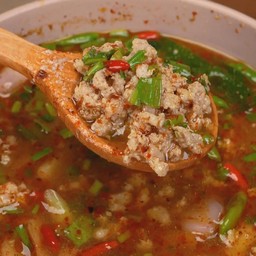 ต้มเล้งแซ่บหมูสับ