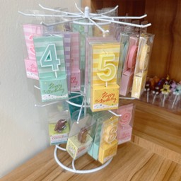 เทียนตัวเลข