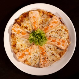 พิซซ่าแซลม่อนดับเบิ้ลชีส