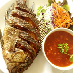 ปลานิลราดพริกสามรส