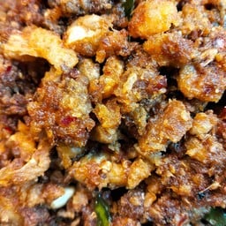 ผัดพริก กากหมู
