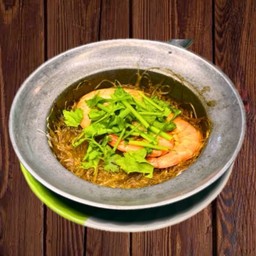 กุ้งอบวุ้นเส้น