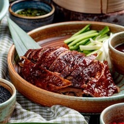 Peking Duck Stroganoff Spaghetti Cheese 北京烤鸭意大利面