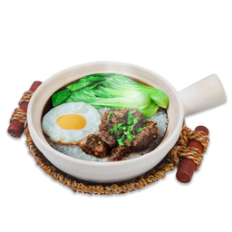 ข้าวอบหม้อดินเนื้อหม่าล่าเสฉวน Sichuan Spicy Beef Claypot Rice OL