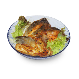 แก้มปลาแซลมอน ย่่างเทริยากิ