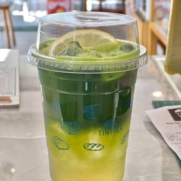 Ice Matcha Honey Lemon