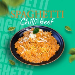 Spaghetti chili beef