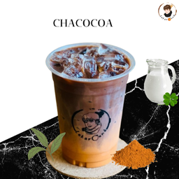 Thai tea with Cocoa:  ชาไทย+โกโก้