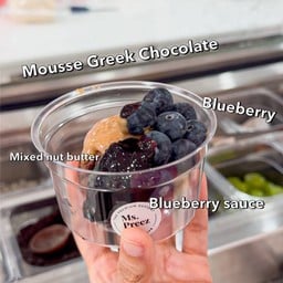 Greek Chocolate & Nutty Blueberry Haven