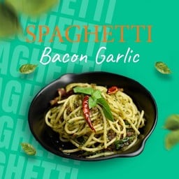 Spaghetti  Bacon  Garlic