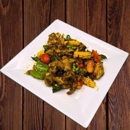 ผัดเผ็ดเป็ดย่าง