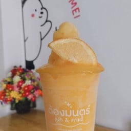 สมูทตี้ ส้ม (ไม่ใส่โยเกิร์ต)