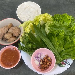 เมี่ยงหมู 3 ชั้น