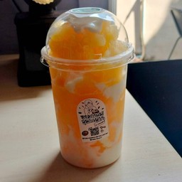 ส้มสมูทตี้โยเกิร์ต