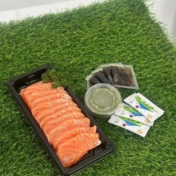 แซลมอน150g +ซีฟู๊ด+ไช้เท้า