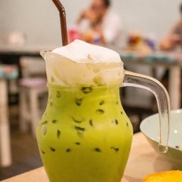 ชาเขียวนม (ชาตรามือ หอมนัว)