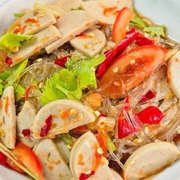 ยำวุ้นเส้นหมูยอ