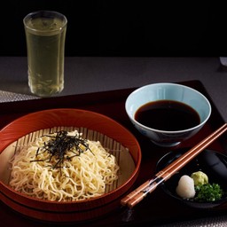 ราเมนเย็น  ปูอัดไข่กุ้ง